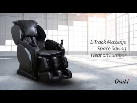The Osaki 4000LS Massage Chair uses 2D rollers and an L-Track system to deliver therapeutic massage from your neck to glutes. 