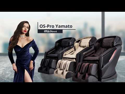 The Osaki OS-Pro Yamato Massage Chair delivers therapeutic massage from the neck to glutes with 2D rollers and an L-track system.