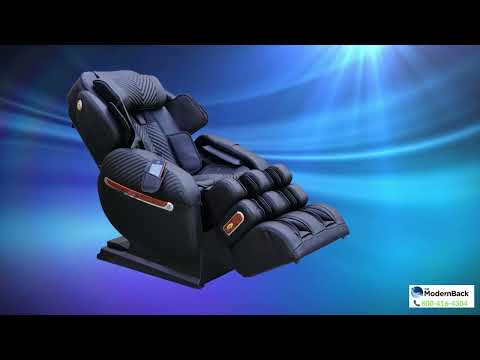 The Luraco i9 Max Special Edition massage chair is made in the USA and comes with dual-track rollers and inversion therapy.