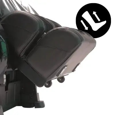 Daiwa Relax 2 Zero leg extension feature. 