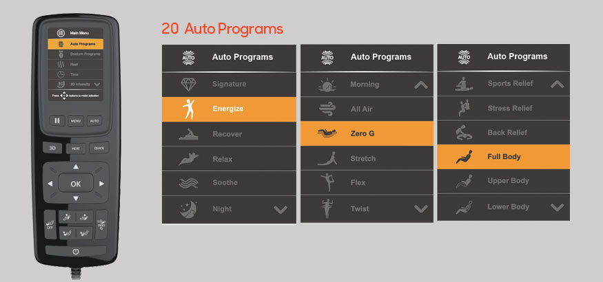 20 AUTO PROGRAMS