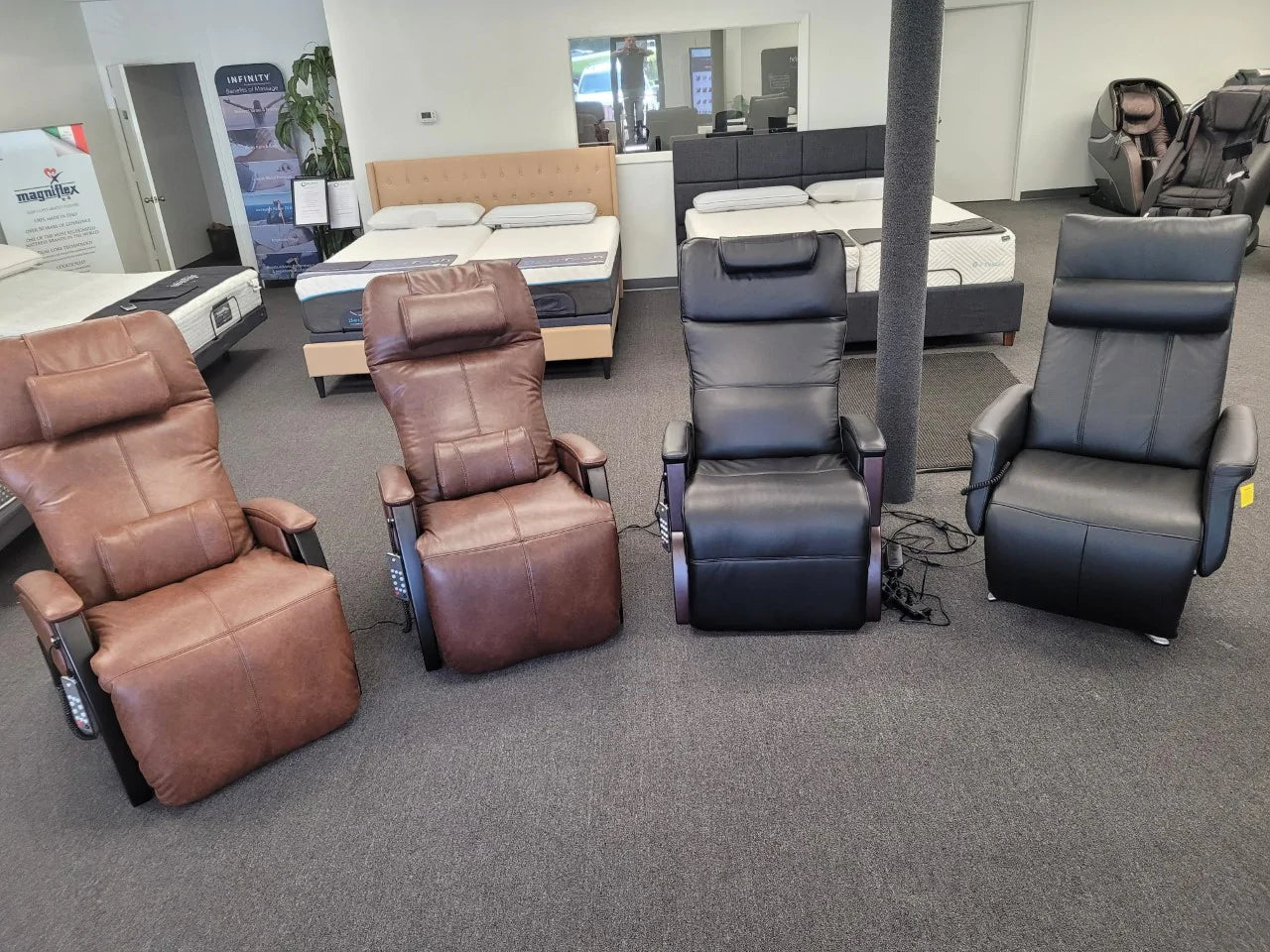 Svago Zero Gravity Recliners add a modern touch to your home while reducing stress and bringing value to your health.