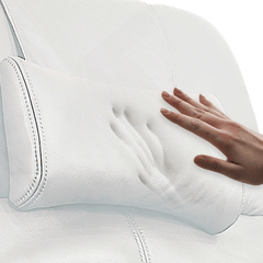 The Svago ZGR SV-395 includes removable head and lumbar memory foam pillows that provide optimal comfort. 