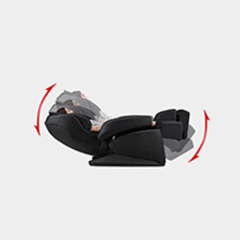 The Synca JP1100 4D Massage Chair has a power stretch setting that will compress your major muscle groups.