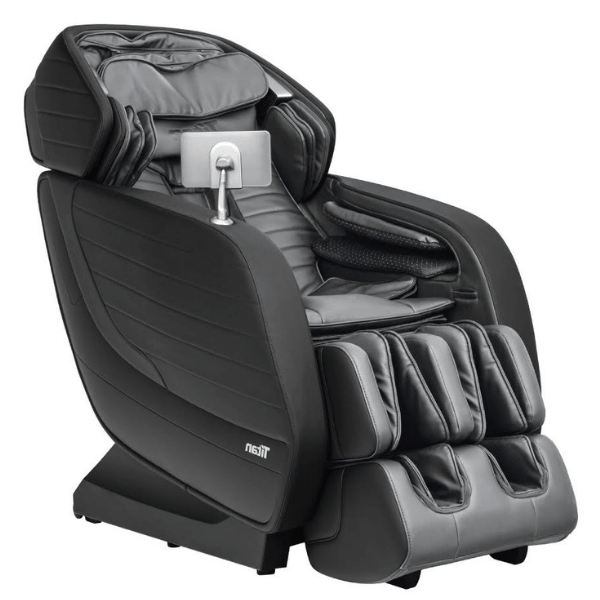 The Titan Jupiter Premium LE massage chair delivers healing air compression massage using an impressive 80 air cells 