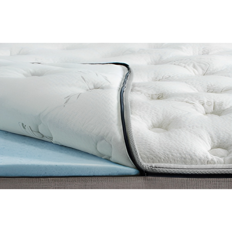 Personal Comfort uses an exclusive reversible quilted top cover that comes with two different sleeping surfaces on each side.   