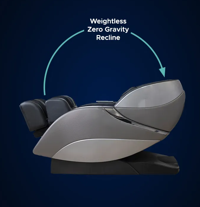 Infinity Evolution Max massage chair weightless zero gravity recline position.