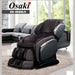 The Osaki OS-4000LS Massage Chair comes with therapeutic 2D rollers, an L-Track, air compression, and is available in black.