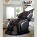 The Osaki OS-4000LS Massage Chair comes with therapeutic 2D rollers, an L-Track for neck to glutes massage, and zero gravity.