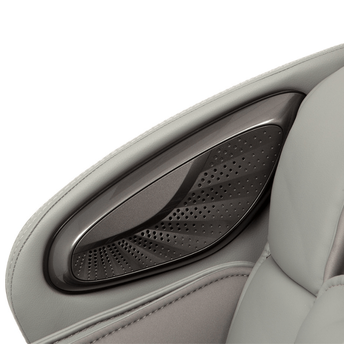 The Osaki Admiral II Massage Chair includes immersive Bluetooth speakers located on both sides of the headrest. 