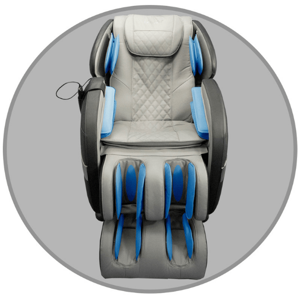 The Osaki OS-Champ Massage Chair uses carefully placed air cells that inflate and deflate for full-body air compression.  