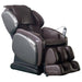 The Osaki OS-4000LS Massage Chair has therapeutic 2D rollers with an L-Track for full-body massage and is available in brown.