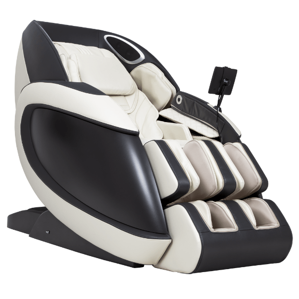 The Titan 4D Fleetwood 2.0 Massage Chair comes in beautiful taupe as well as brown or black.