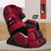 The Osaki OS-3D Pro Cyber Massage Chair has 3D rollers for full-body massage, an S-Track, and is available in sleek red.