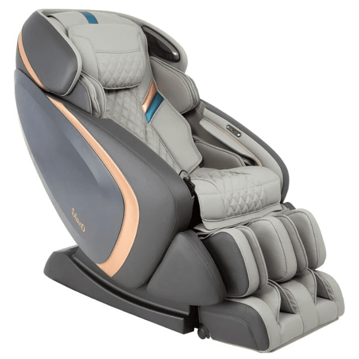 The Osaki OS-Pro Admiral Massage Chair uses 3D L-Track rollers and is available in 4 color options including sleek grey. 