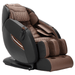 The Osaki OS-Pro Capella massage chair features an L-Track, 3D rollers, zero gravity, air compression, and comes in brown.