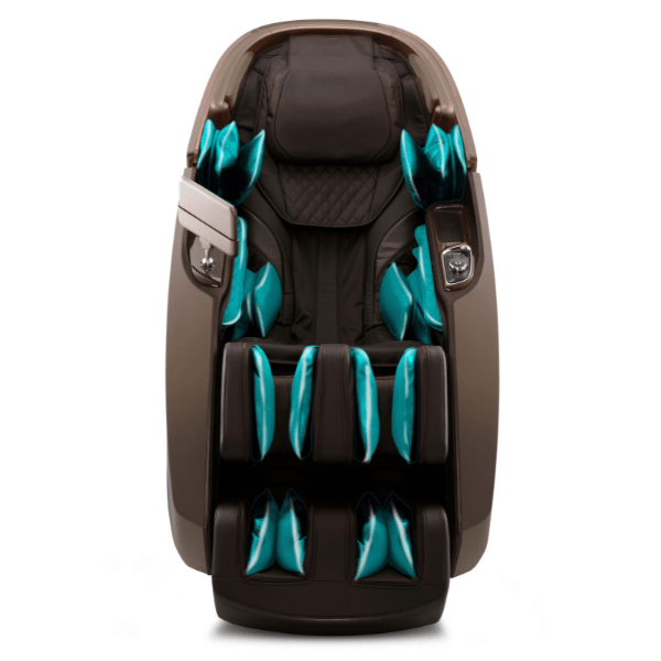 The Daiwa Supreme Hybrid massage chair comes with 48 airbags for therapeutic Air compression therapy.