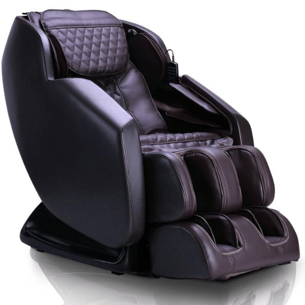 The Ergotec ET-150 Neptune Massage Chair has therapeutic 2D rollers, an L-Track design, and is available in Brown & Black.