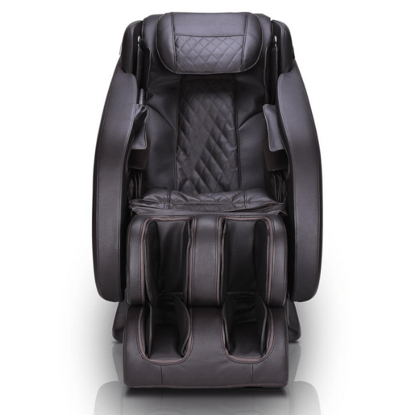 The Ergotec ET-210 Saturn massage chair comes with therapeutic 2D rollers, an L-track system for neck to glutes coverage.