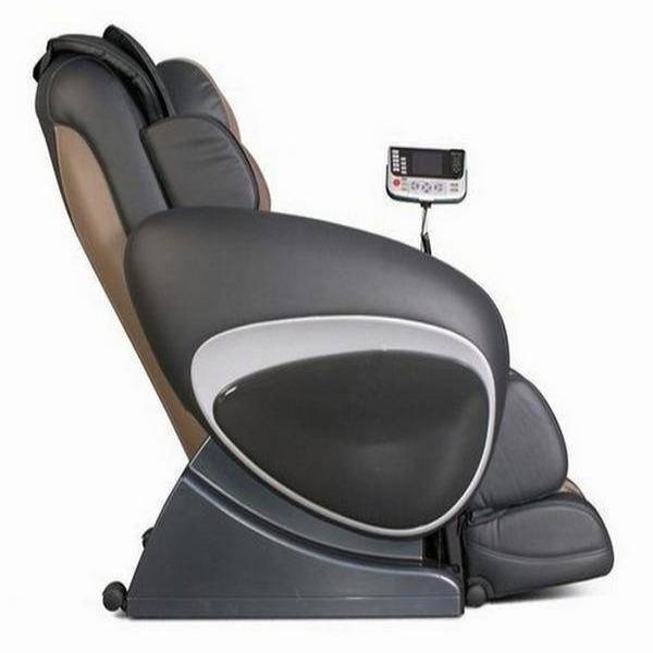The Osaki 4000T Massage Chair has therapeutic 2D rollers, an S-Track for deep stretching, zero gravity, and foot rollers. 