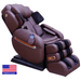 The Luraco iRobotics i9 Max Billionaire Edition Massage Chair has 3D rollers with a split track for full-body massage therapy. 