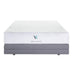 The medium-firm Malouf Wellsville 11 Inch Mattress was designed to support and contour the natural curves of the body with pressure relieving cooling gel foam. 