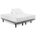 The medium-firm Malouf Wellsville 11 Inch Mattress is available in a variety of sizes including split queen and split king. 