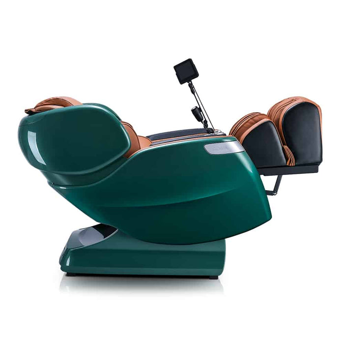 The Ogawa Master Drive AI 2.0 Massage Chair uses 2-stage zero gravity recline for spinal decompression therapy. 