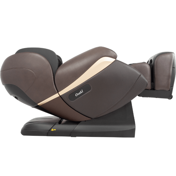 The Osaki OS-4D Pro Paragon massage chair uses zero gravity to evenly distribute your body weight for spinal decompression.