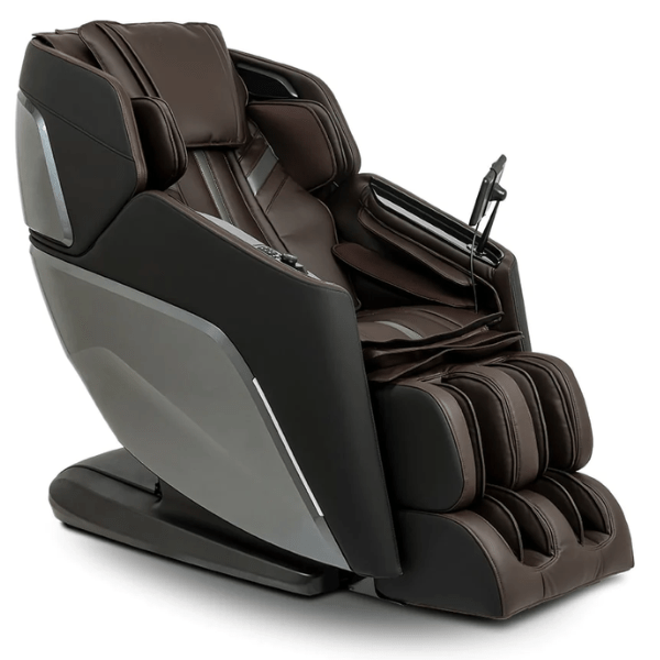 Ogawa Massage Chair Gun Metal and Brown / Free 5 Yr Limited Warranty / Free Curbside Delivery + $0 Ogawa Active XL 3D Massage Chair