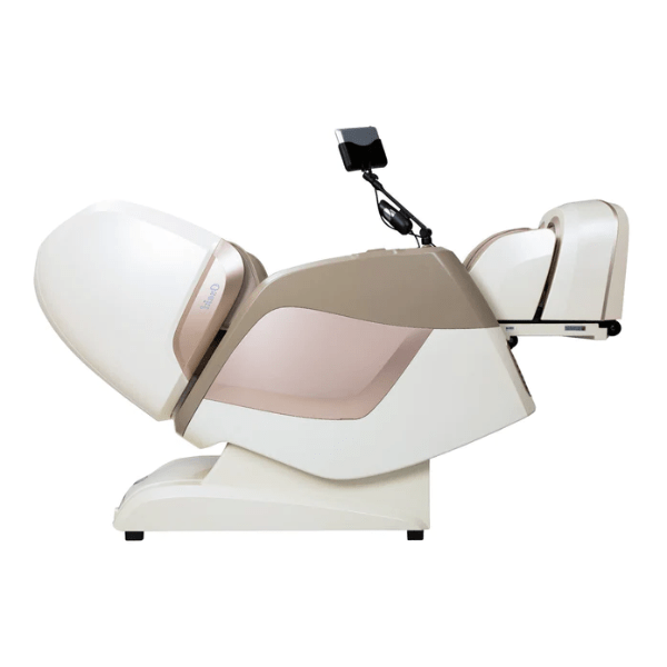 The Osaki Maestro LE 2.0 Massage Chair uses zero gravity to deliver spinal decompression and a feeling of weightlessness. 