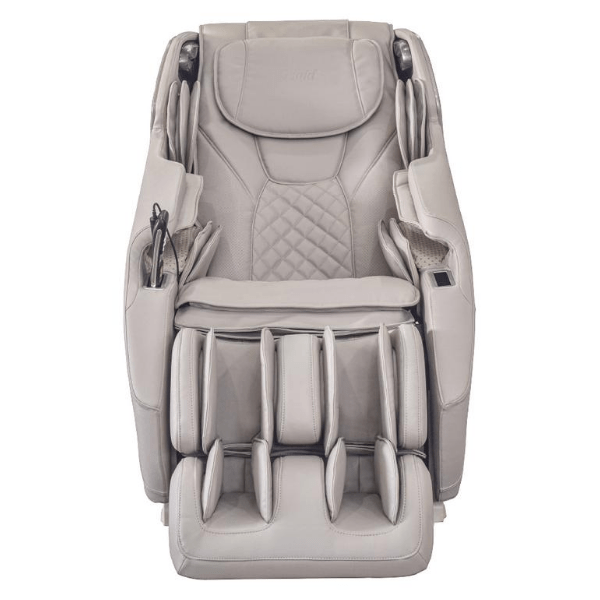 The Osaki Maxim 3D LE massage chair uses 3D rollers for deep tissue massage, full-body air compression, and zero gravity. 
