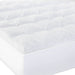 The Malouf Isolus 3-Inch Down Alternative Mattress Topper is a breathable topper with Hypoallergenic down alternative fill. 