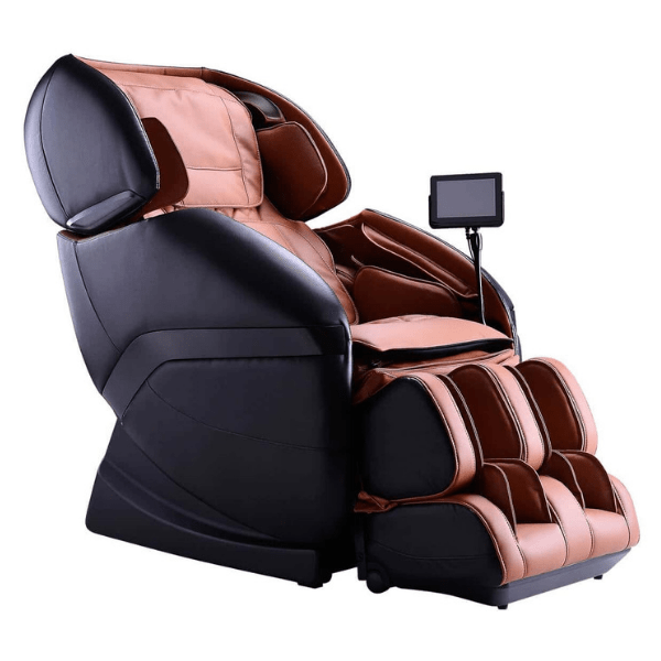 The Ogawa Active L Plus Massage Chair is a 2D L-Track chair with reflexology, air compression, and touchscreen tablet remote.