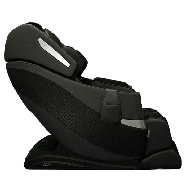 The Osaki OS-Pro Honor Massage Chair has 3D rollers, an L-Track, air compression, heat therapy, and reflexology foot rollers. 