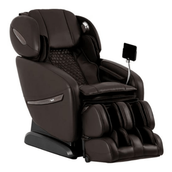 The Osaki OS-Pro Alpina Massage Chair has therapeutic 2D rollers, air compression, zero gravity recline, and reflexology. 