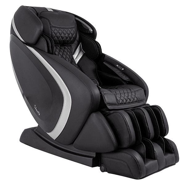 The Osaki Admiral II Massage Chair uses 3D L-Track rollers and is available in 4 color options including black & silver. 