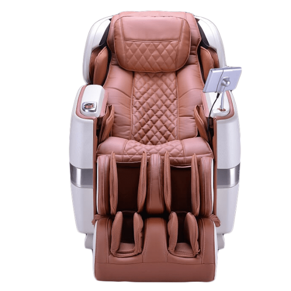 The JPMedics Kumo is a Japanese Massage Chair that offers a luxurious massage experience with 4D rollers and heated knee therapy. 