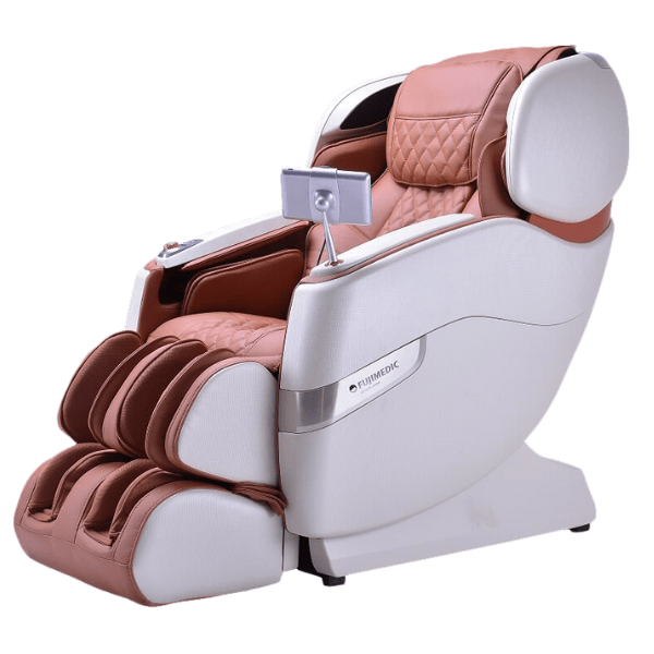 The JPMedics Kumo is a Japanese Massage Chair that offers a luxurious massage experience and is available in Stone White and Copper. 