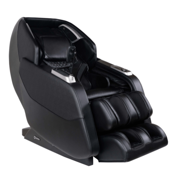 The Daiwa Hubble Plus Massage Chair has 3D rollers for deep tissue massage, heated knee therapy, and full-body air massage. 