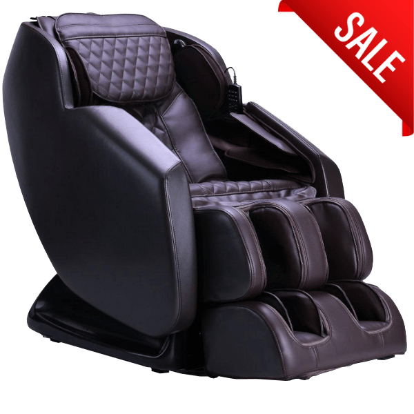 The Ergotec ET-150 Neptune Massage Chair is a compact space-saver 2D L-Track massage chair and is available in black & grey.