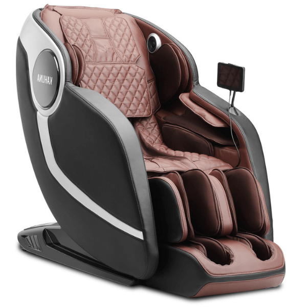 Kahuna Massage Chair Brown/Black / FREE Curbside Delivery + $0 / FREE 5 Year Parts/Labor Warranty Kahuna Arete Massage Chair