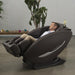 The Inner Balance Wellness Ji Massage Chair uses therapeutic 2D rollers and zero gravity for healing full-body massage therapy.