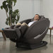 The Inner Balance Wellness Ji Massage Chair uses therapeutic 2D rollers, an L-Track, and air compression for full-body massage.