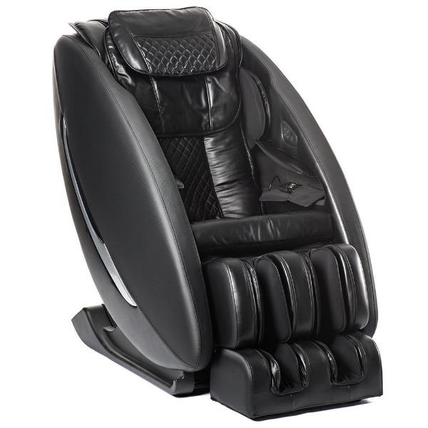 The Inner Balance Wellness Ji Massage Chair has therapeutic 2D rollers, an L-Track, full-body air massage, and comes in black. 