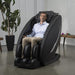 The Inner Balance Wellness Ji Massage Chair has 2D rollers, L-Track, full-body air compression, foot rollers, and zero gravity.