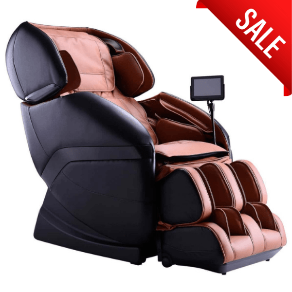 The Ogawa Active L Plus Massage Chair is a 2D L-Track chair with 44 airbags, advanced foot massage, and a touchscreen remote.