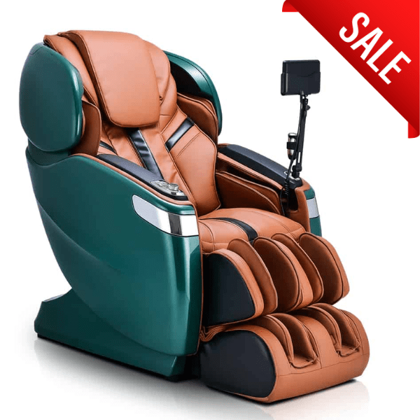 The Ogawa Master Drive AI 2.0 Massage Chair is available in four beautiful colors including sleek emerald and cappuccino. 