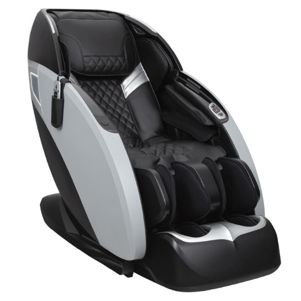The Osaki OS-Pro 3D Tecno Massage Chair comes with 3D rollers, L-Track, full-body air compression, and is available in black.