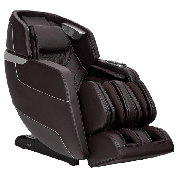 The Osaki Icon II massage chair has 3D rollers to deliver deep tissue massage and is available in 3 colors including brown.